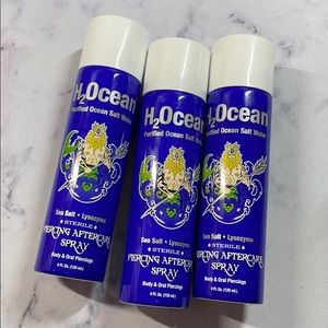 H2Ocean Piercing Aftercare Spray (set of 3)
